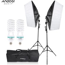 Andoer Fotoğraf Stüdyosu Küp Şemsiye Softbox Işık Aydınlatma (Yurt Dışından)
