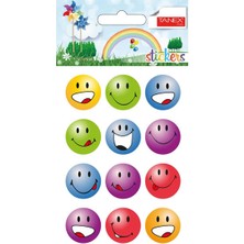 Tanex Tde-154 Gülen Yüz Dilli Damla Etiketi 20 mm