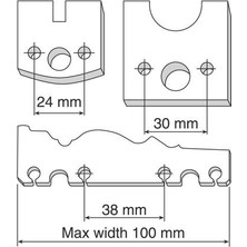 Tormek Profil Jilet Bileme Aparatı Svp-80