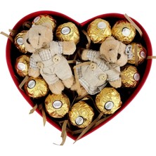 Sevgiliye Özel Ferrero Rocher Yılbaşı  Kutusu
