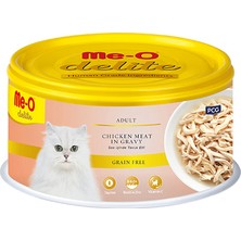 Me-O Delite Sos İçinde Tavuklu Tahılsız Kedi Konservesi 6 x 80 gr
