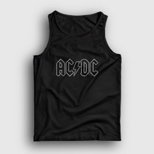 Presmono Unisex Siyah Black AC/DC Atlet
