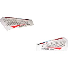 Falcon Yan Kapak Sağ Sol Beyaz Takım-Servıce 4000 (1500 W) Orijinal