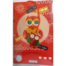 Mavi Gün Sevimli Baykuş Kokulu Defter 13.5 x 21 cm
