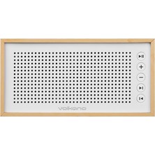 Volkano VK-3132-WD Deco Series Kablosuz Bluetooth Hoparlör Ahşap