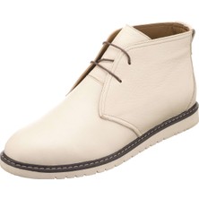 Costo Shoes HB1018 Bej Termo Taban Büyük Numara Rahat Geniş Kalıp Üst Kalite Erkek Bot