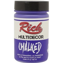 Rich Multi Decor Chalked 100 ml Ultramarine
