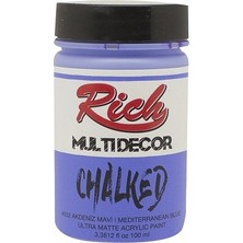 Rich Multi Decor Chalked 100 ml Akdeniz Mavi