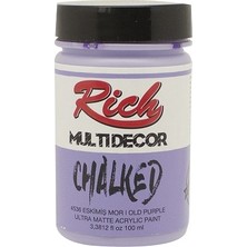 Rich Multi Decor Chalked 100 ml Eski Mor