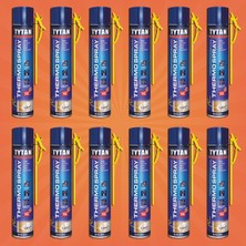 Tytan Ses Yalıtım Köpüğü Tytan 870 ml - Selena - 12 Adet