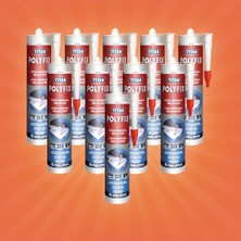 Tytan Silikon Siyah Polyfix 280 ml - Selena - 10'lu