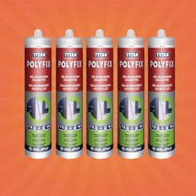 Tytan Mastik Siyah Polyfix 500 gr - Selena - 5 Adet