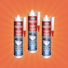 Tytan Silikon Siyah Polyfix 280 ml - Selena - 3'lü