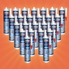 Tytan Duşakabin Silikonu Şeffaf Tytan 310 ml - Selena - 24 Adet