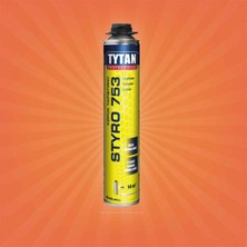 Tytan Mantolama Köpüğü Tabancalı Styro 753 Tytan 750 ml Tytan - Selena - 1 Adet