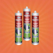 Tytan Mastik Siyah Polyfix 500 gr - Selena - 3 Adet