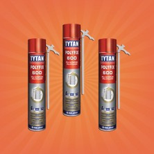 Tytan Dolgu Köpüğü Polyfix 600 Köpük 600 gr Tytan - Selena - 3 Adet