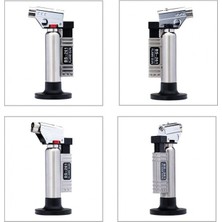 Miya-etic Torch Doldurulabilir Profesyonel Pürmüz Çakmak BS-261 Yedek Gaz Hediyeli