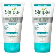Simple Daily Skin Detox Gözenek Arındırıcı Peeling 150 ml x 2 Adet