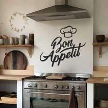 Artepera Bon Appetit Afiyet Olsun Yazılı Metal Duvar Tablosu - Modern Ev Dekorasyonları - APT378