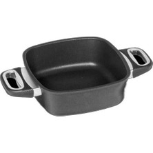 AMT Gastroguss Kare Sığ Tencere 24 x 24 cm. Derinlik 7 cm.