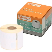 Foogy Dymo LW Muadili Disket Etiketi- 70 mm X 54 mm