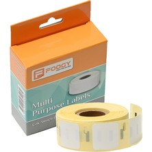 Foogy Dymo LW Muadili Çok Amaçlı Etiket Kare- 25 mm X 25 mm