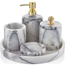 Setabianca Evza Mermer Banyo Seti Bloom Leylak