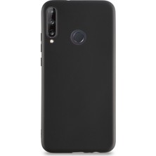 Kzy Huawei P40 Lite E Kılıf Kamera Korumalı Premier Silikon Kapak Siyah