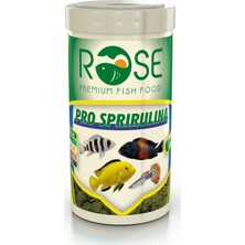 Rose Pro Spirulina Chips 250 ml Tropikal Tropheus Balık Yemi