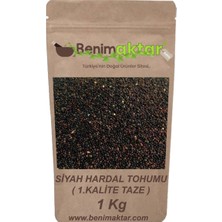 Benim Aktar Benimaktar Hardal Tohumu Siyah Yeni Mahsül 1 kg