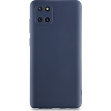 Kzy Samsung Galaxy Note 10 Lite Kılıf Kamera Korumalı Premier Silikon Kapak Lacivert