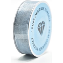 Gümüş  Organze Kurdele (2CM-20M)