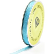 Turkuaz Organze Kurdele (6MM-20M)