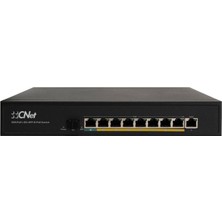 Cnet CSH800FP 8 Port Gigabit Poe 1xsfp 1XRJ45 Poe Switch (120W)