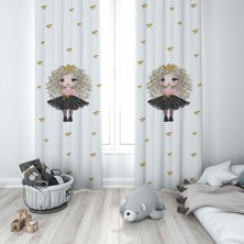 Talia Home Çocuk Odası Bebek Odası Takımı Fon Perdesi 2 Kanat TLA-067