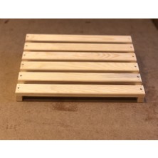 Teknik Ahşap Masa Altı Ayaklık Ayak Koyma Standı 30X40 cm