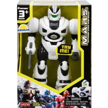 Sunman M.a.r.s. Sesli ve Işıklı Yürüyen Robot 18 cm