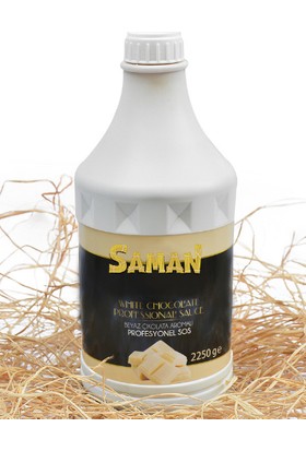 Saman Beyaz Çikoltata Aromaltı Profesyonelt Bar Sos 2250 gr