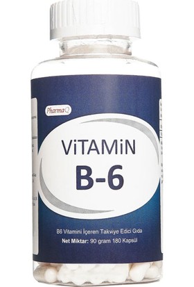 Pharma Q Vitamin B6 180 Kapsül