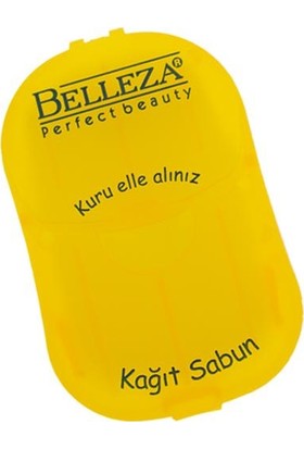 Belleza Sarı Kağıt Sabun