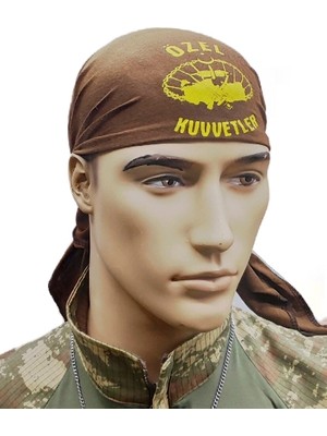 Seyhan Askeri Malzeme  Özel Kuvvetler Kahverengi Bandana