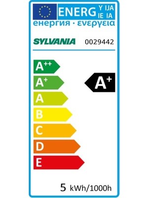 Sylvania E14 Led Mum Lamba 5 W Sarı Işık 10'lu