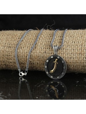 Takılingo 925 Ayar Hz Ali Kılıçı Zülfikar Model Usta Işi Erkek Kolye