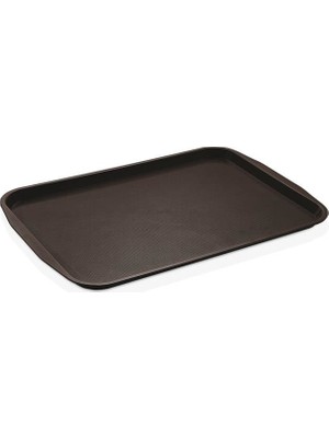 Gastroplast Abs Servis Tepsi 37*53 Kahve