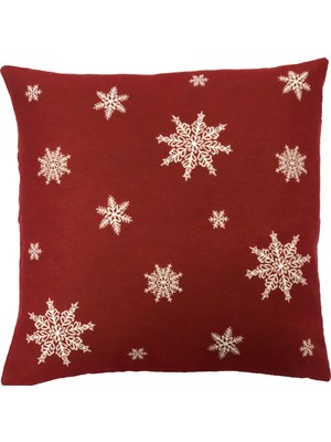 Belıeve Kar Taneleri Goblen Kırlent 45*45 cm