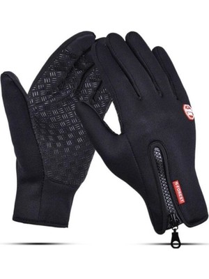 Dokunmatik Rüzgar Geçirmez Kaymaz Unisex Eldiven