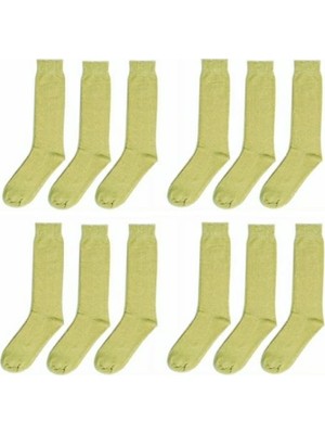 Seyhan Nano Renk 12'li Askeri Kışlık Havlu Çorap (12 Çift)