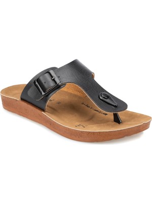 Polaris 91.311756.Z Siyah Kadın Terlik