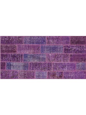 Allmode Patchwork Sbt Narrow Purple 80 x 150  cm 1.20 m2 Patchwork Halı